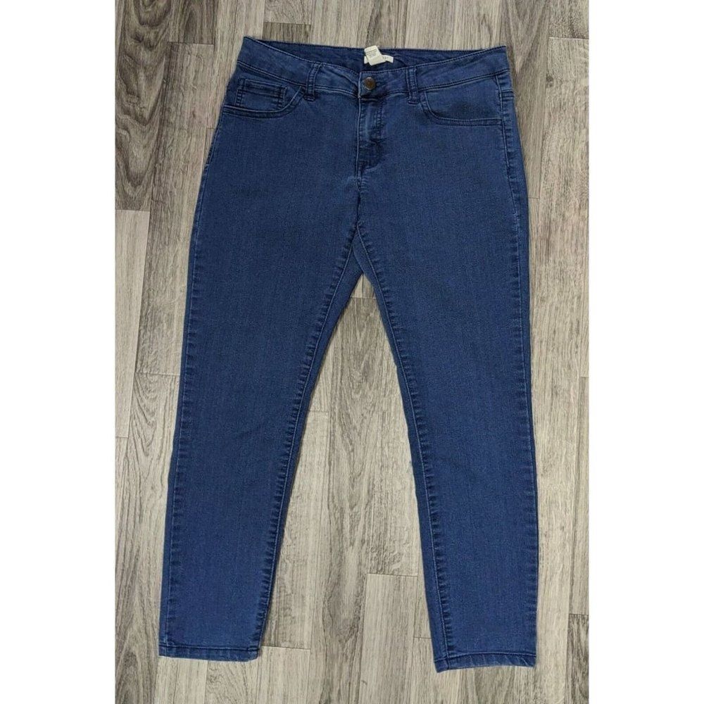 (3/$35) Forever‎ 21 Womens Size 28 Pockets Stretch Skinny Denim Blue Jeans
